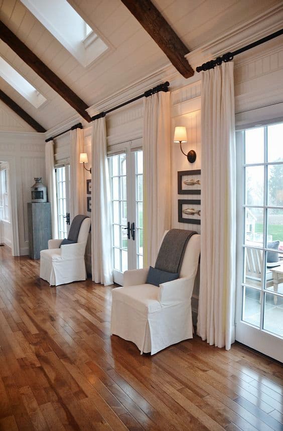 Fabric Doorway Curtains