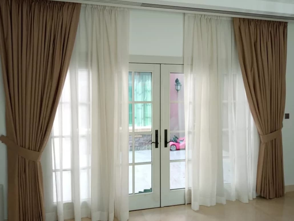 chiffon curtains