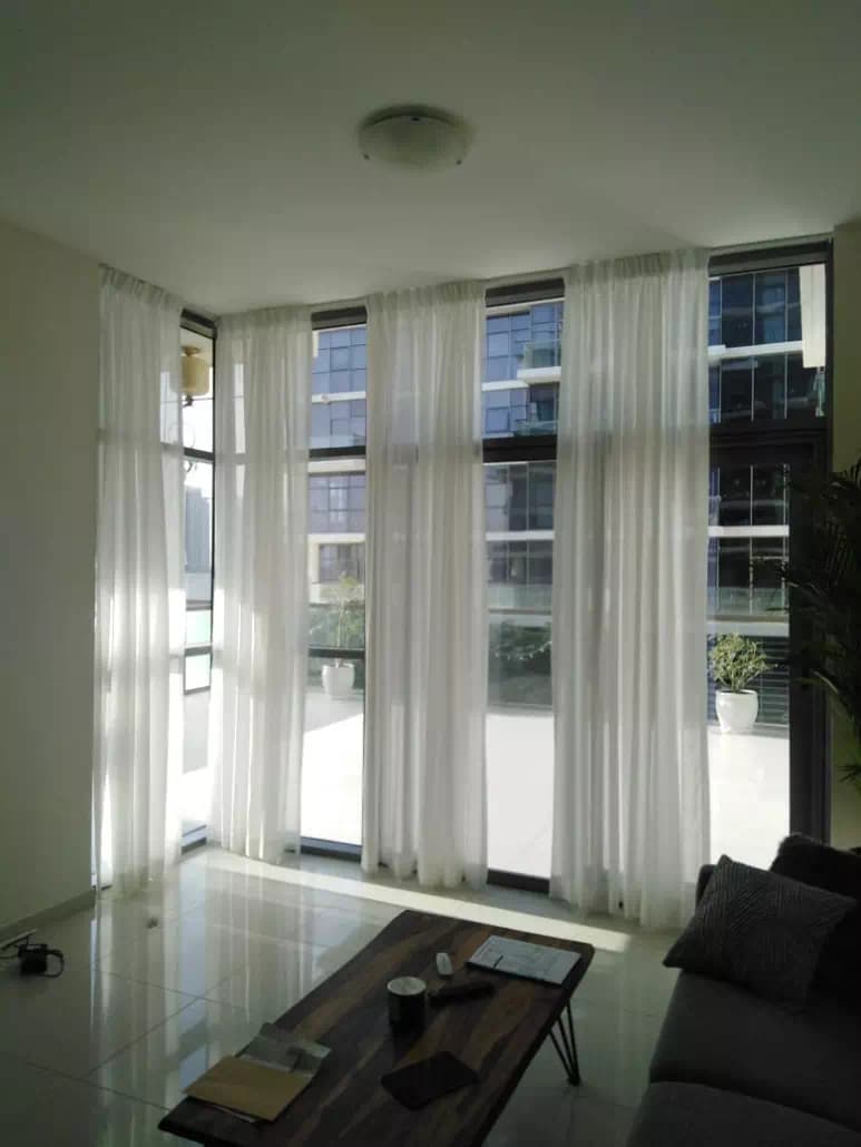 chiffon curtains