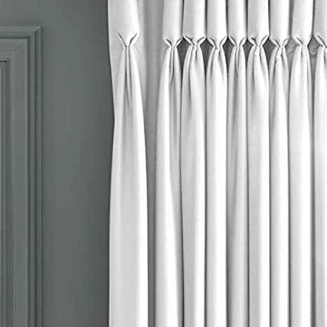 Goblet Pleat Curtains for Bedroom