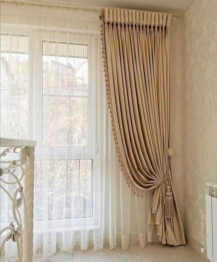 Modern Goblet Pleat Curtains