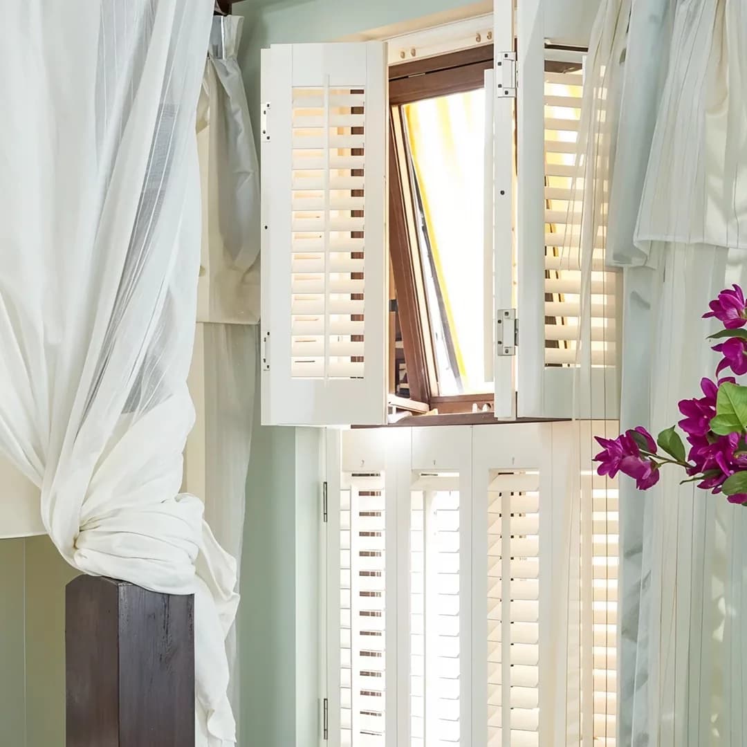 Tier on Tier shutters