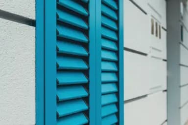 Bold Colours Shutters