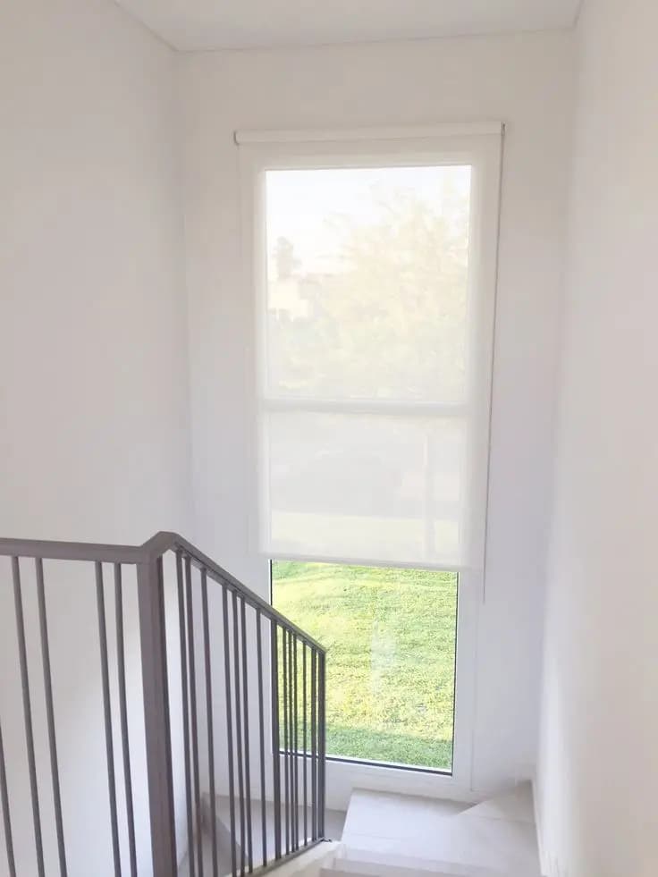 staircase window blinds