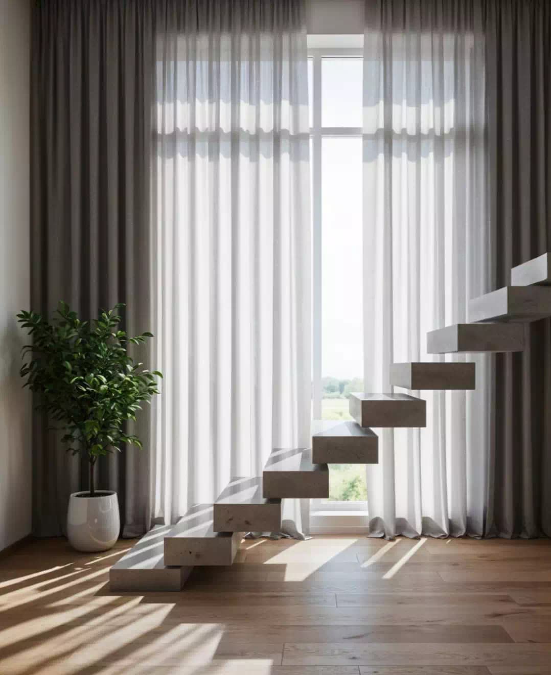 Staircase Curtains