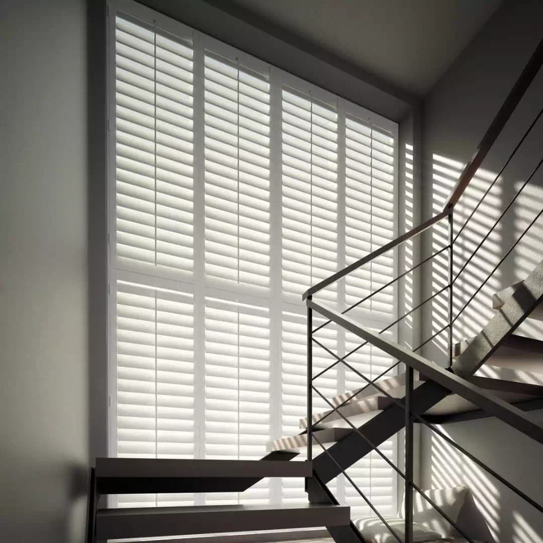 staircase window shutters