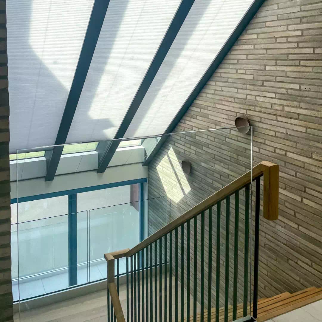 staircase window blinds