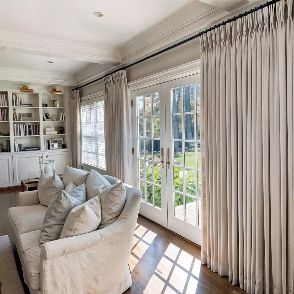 Triple Pinch Pleat Curtains
