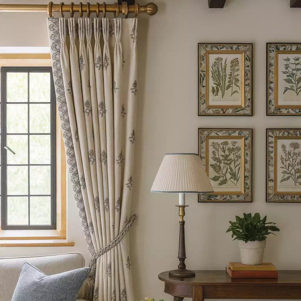 Triple Pinch Pleat Curtains