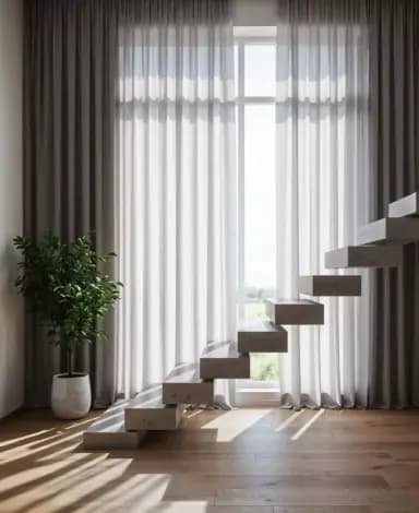Staircase Curtains