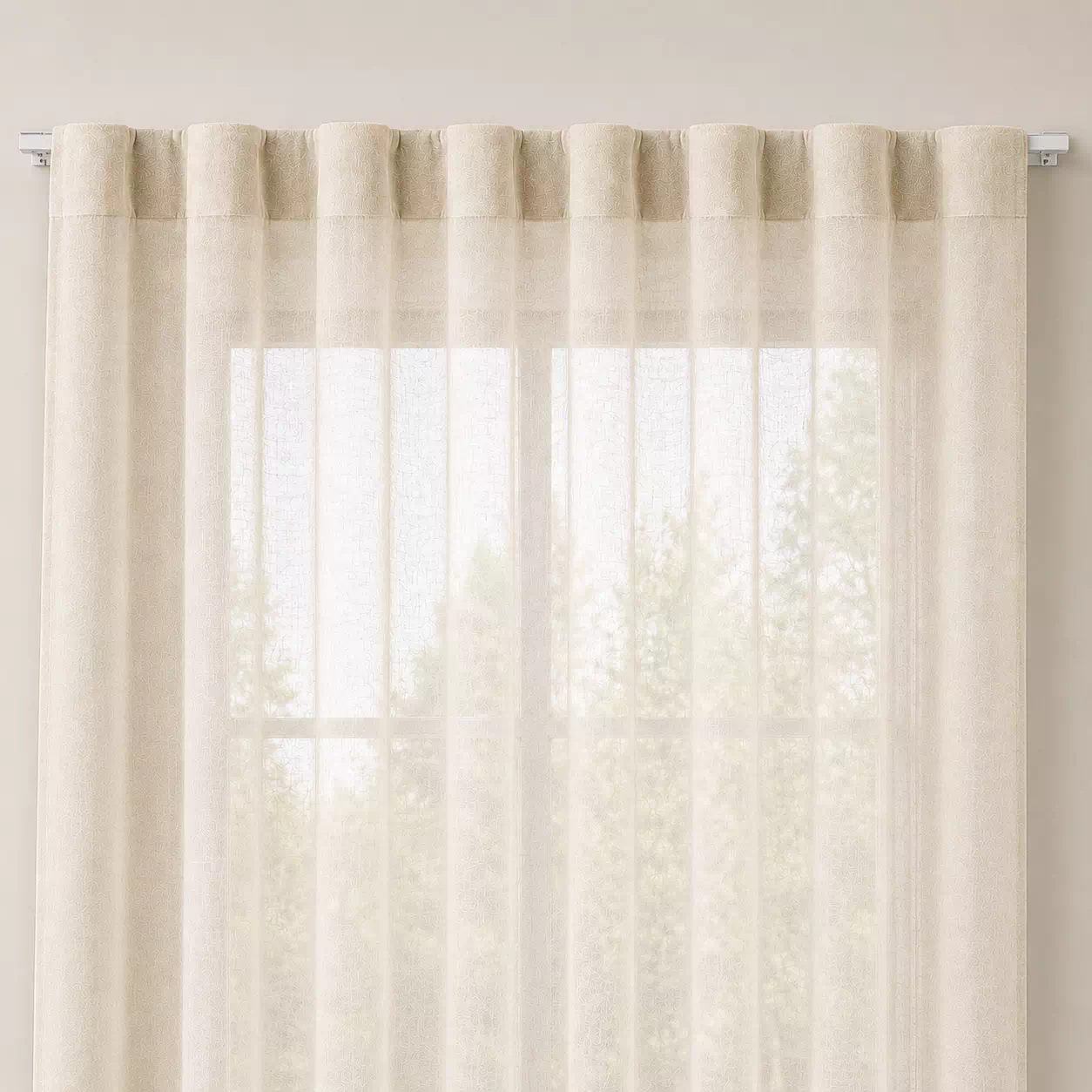 Sheer Triple Pinch Pleat curtains