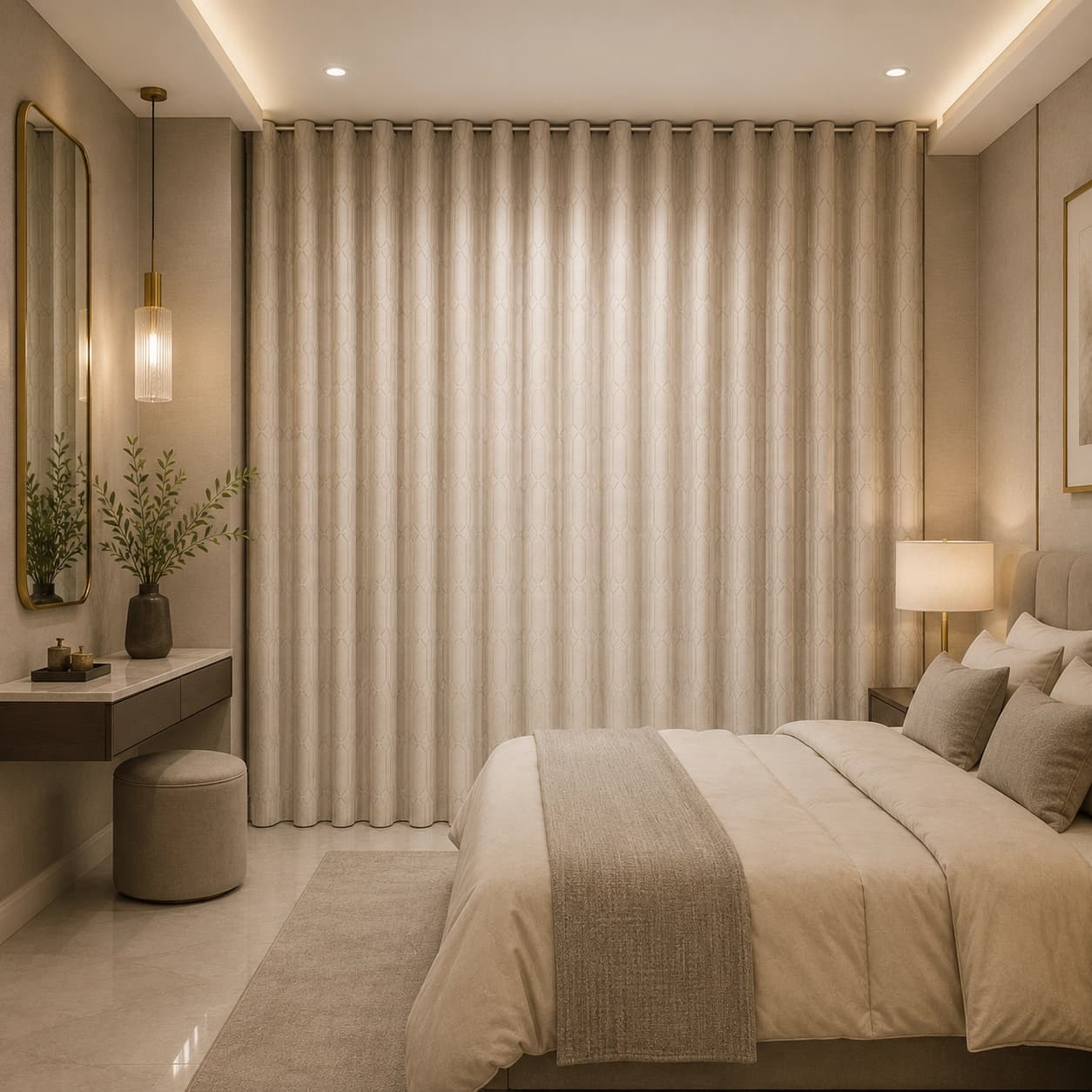 Geometric Curtains