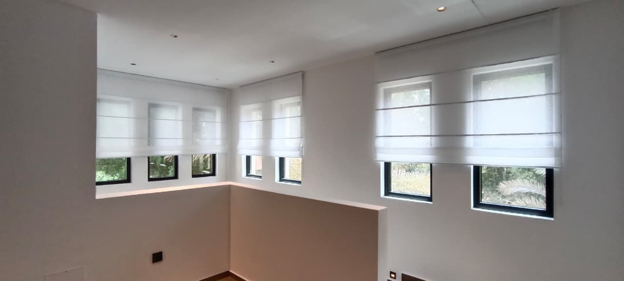 Roman Blinds Bay Square office