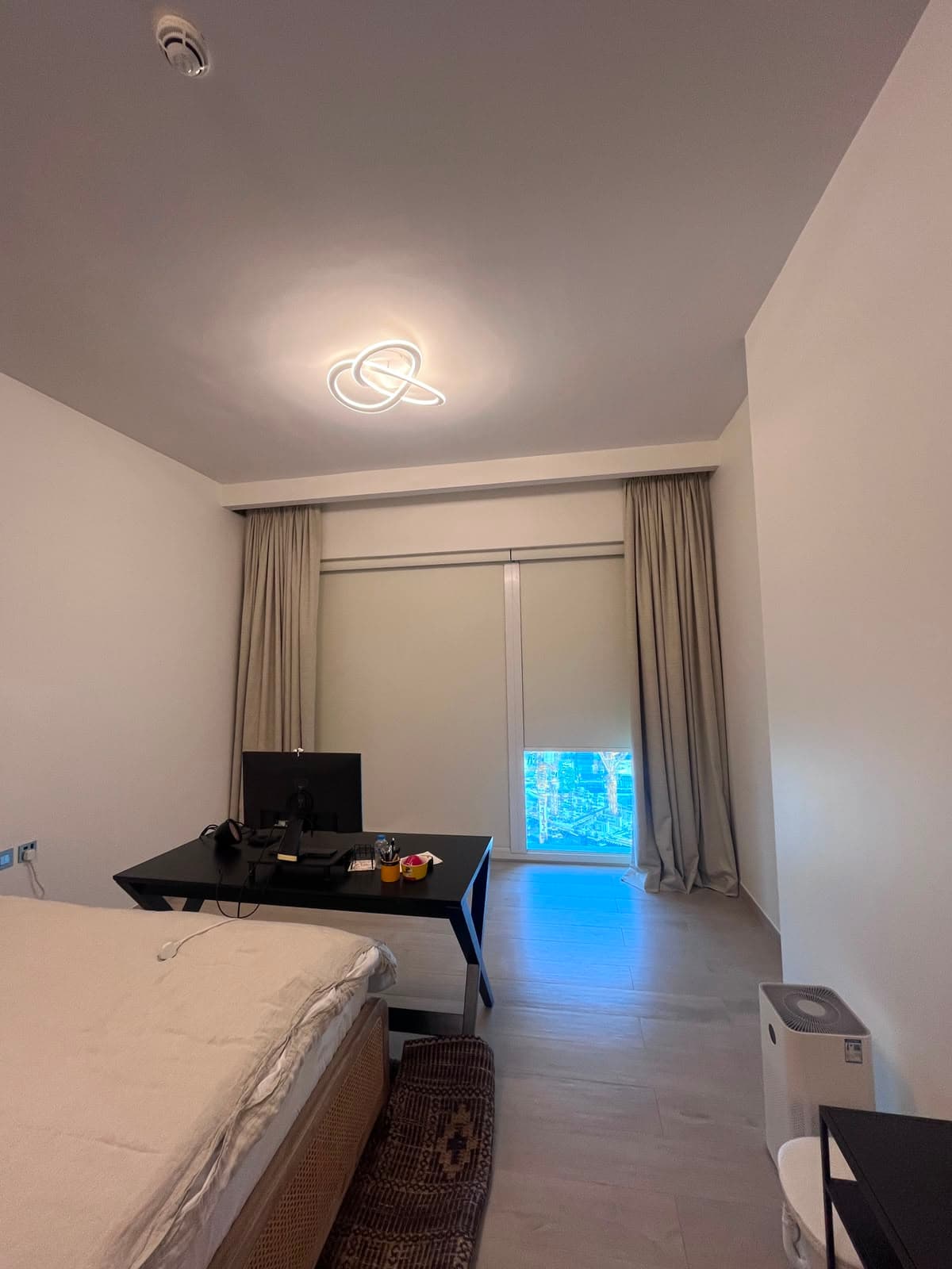 Blackout blinds with Curtains Saba Tower