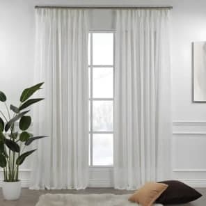 Sheer Triple Pinch Pleat curtains