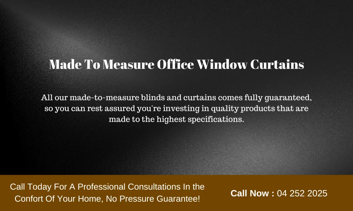 Office Window Curtains Dubai UAE