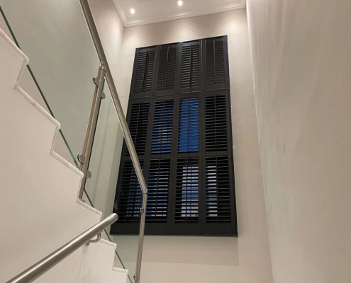 stair small window shutters