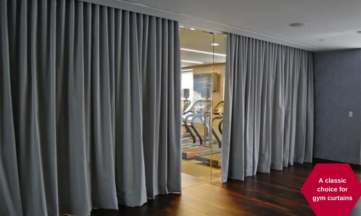 gym curtains in dubai
